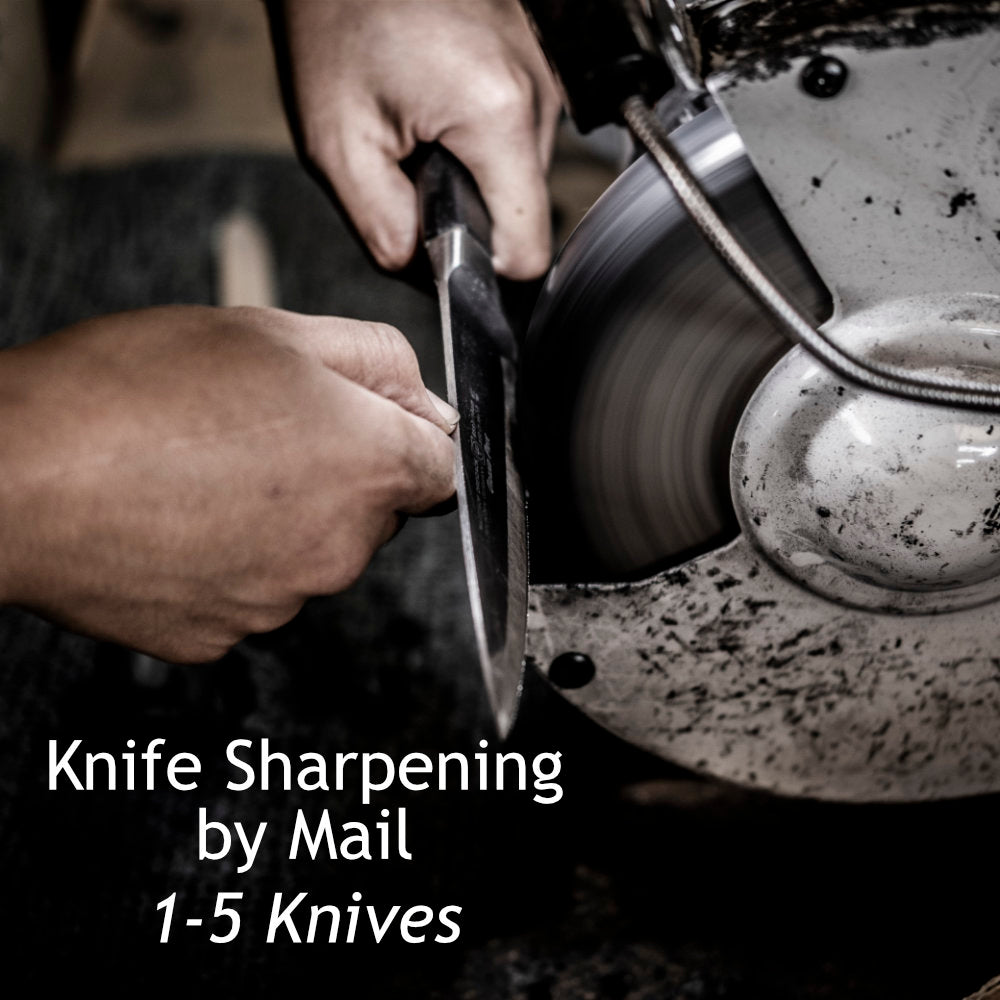How a Global knife should be hand sharpened