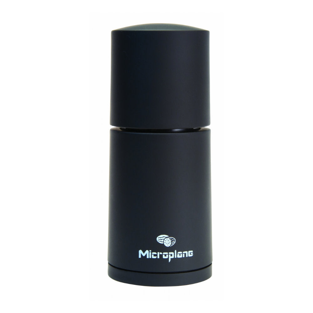 Microplane Spice Mill - Stainless Steel, Black