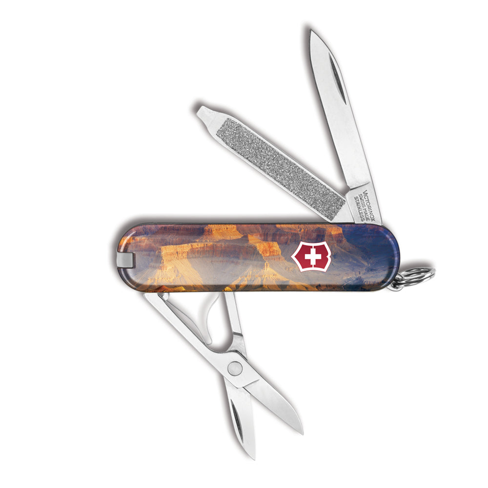VICTORINOX SWISS ARMY KNIFE ALOX STAINLESS STEEL CLASSIC SD SMALL