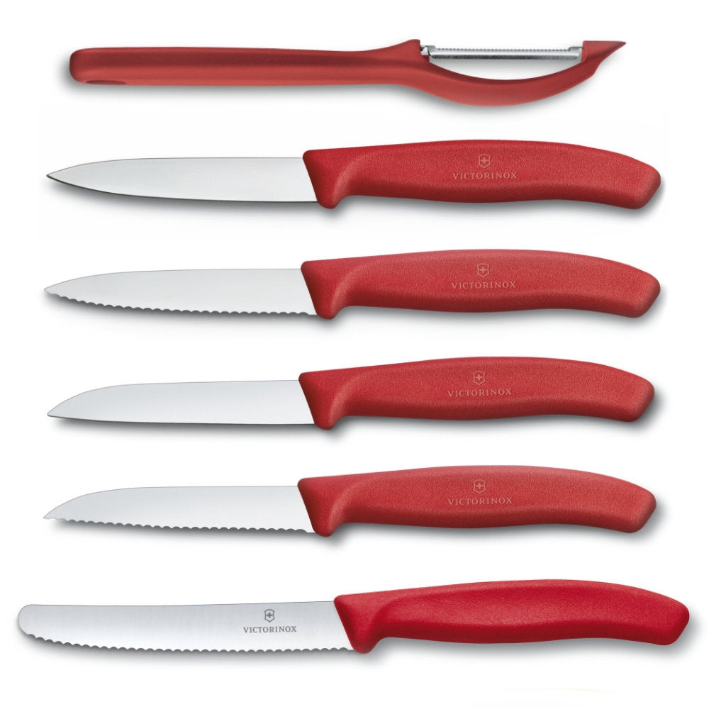 Chef'S Knife 6-Pieces Set With Knife Bag Special Offer Ideal For Students  VICTORINOX