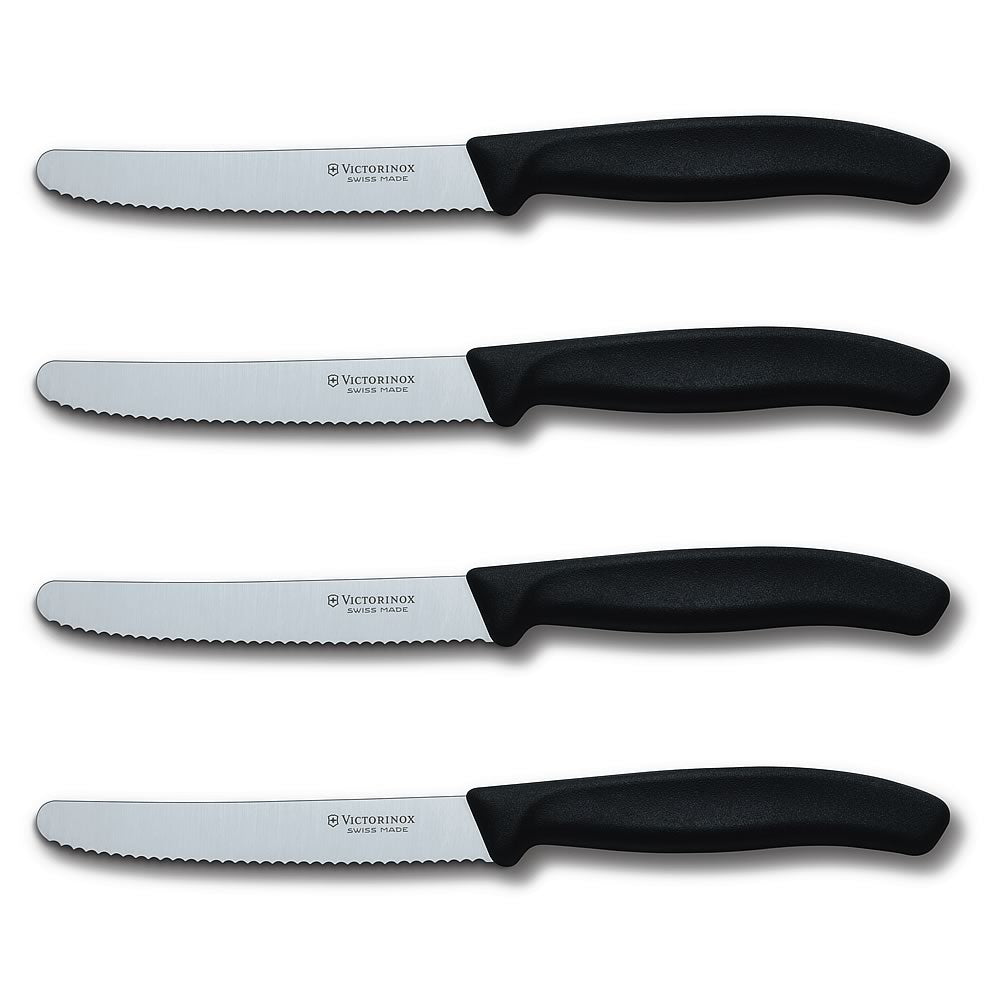 Victorinox Swiss Classic 4 Steak Knife - Serrated – Uptown Cutlery