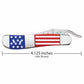 Case Boy Scouts of America RussLock US Flag Pocket Knife Closed at 4.125 inches