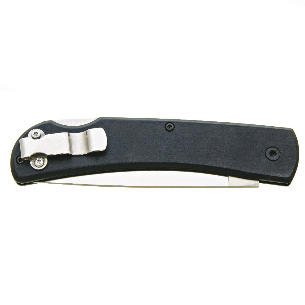 Bear and Son 138L Large Farmhand Black Aluminum Lockback Knife – Swiss ...