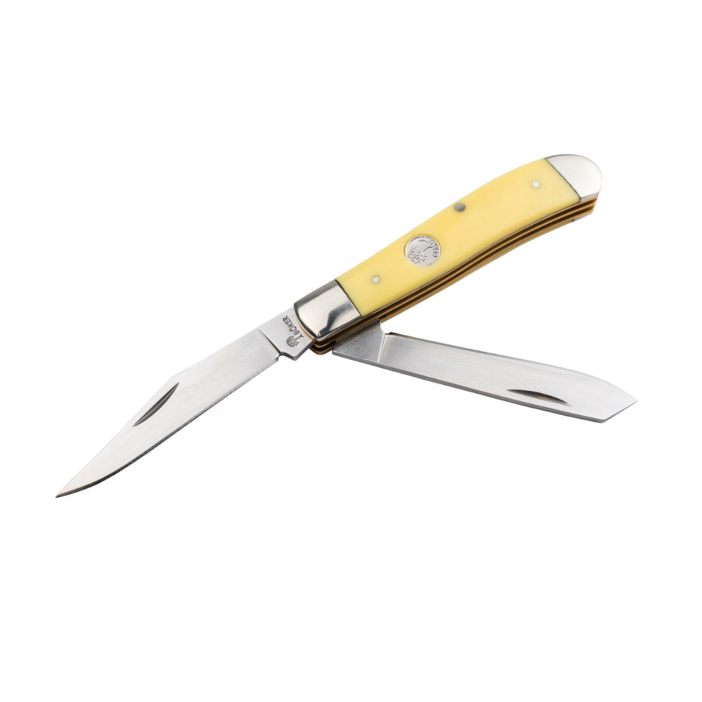 Boker TS 2.0 Mini Trapper Folding Knife with Delrin Handles