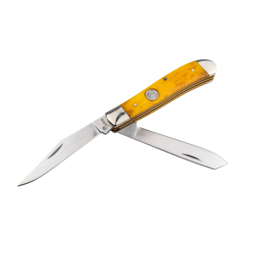 Boker TS 2.0 Mini Trapper Folding Knife with Bone Handles