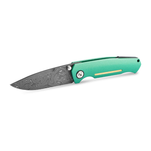 Boker MACH-1 Ford Mustang Damast Folding Knife at Swiss Knife Shop