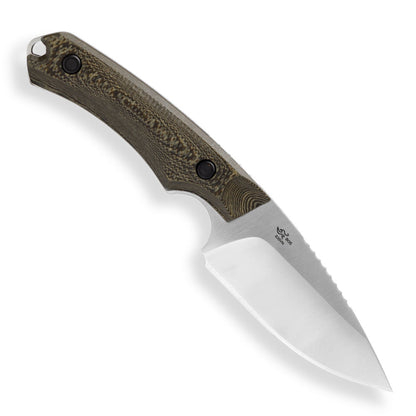 Buck 664 Alpha Hunter Pro Fixed Blade Knife Richlite Back View