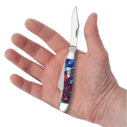 Case Medium Stockman Patriotic Kirinite Pocket Knife