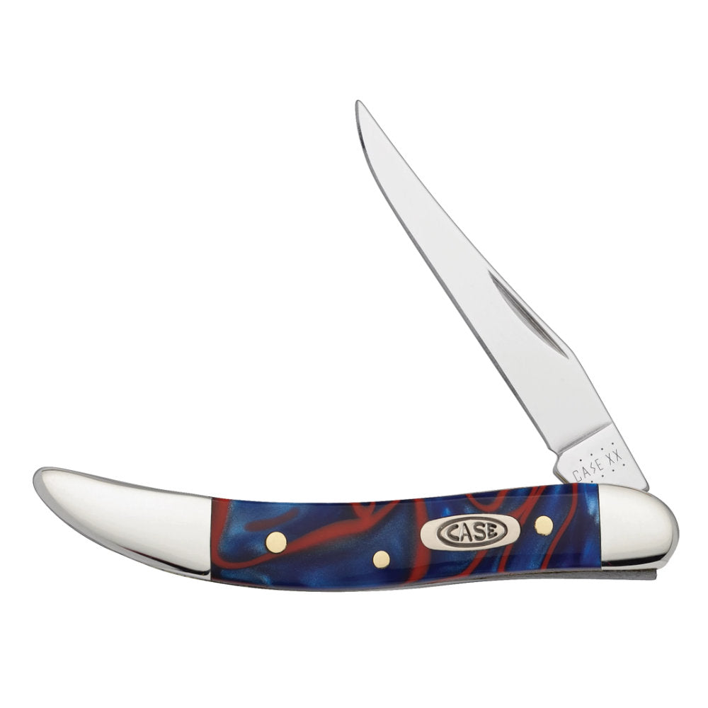 Case Small Texas Toothpick Patriotic Kirinite Pocket Knife at Swiss Knife Shop