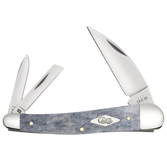 Case Seahorse Whittler Smooth Gray Bone Pocket Knife at Swiss Knife Shop