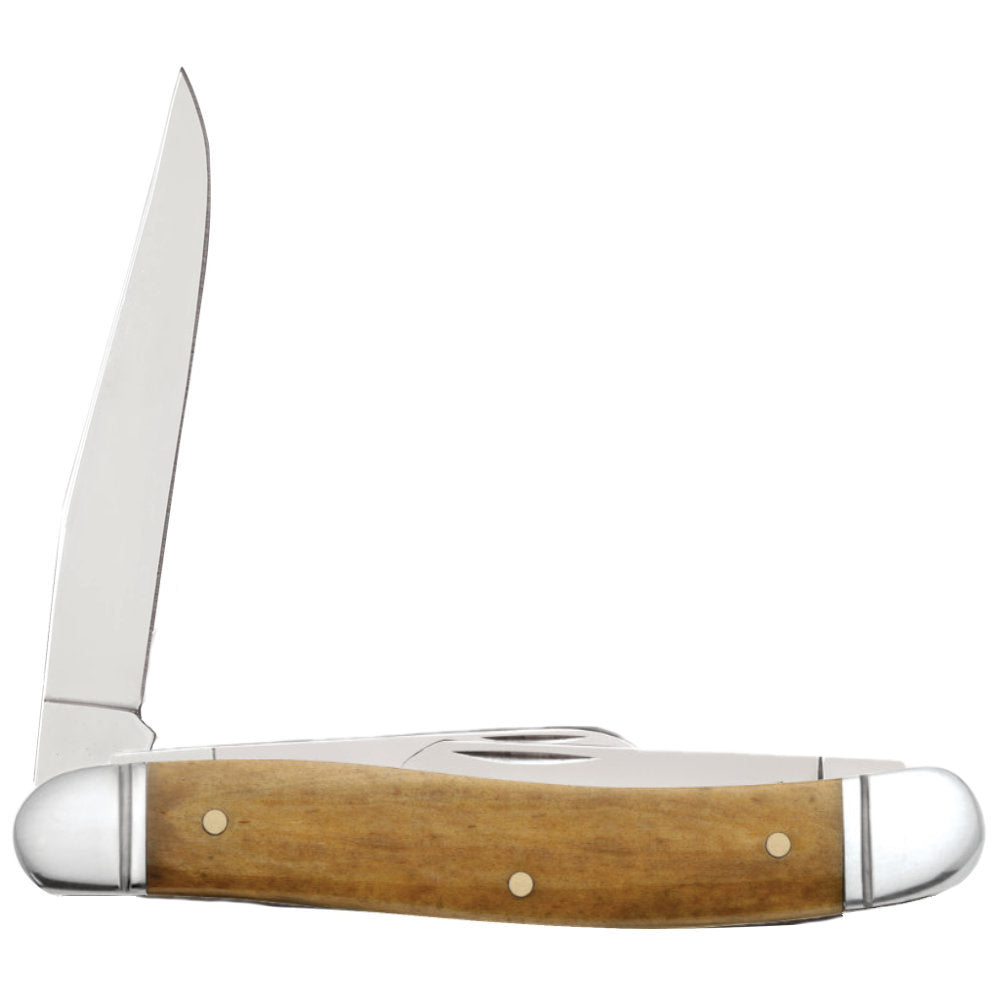 Case Medium Stockman Smooth Antique Bone Pocket Knife