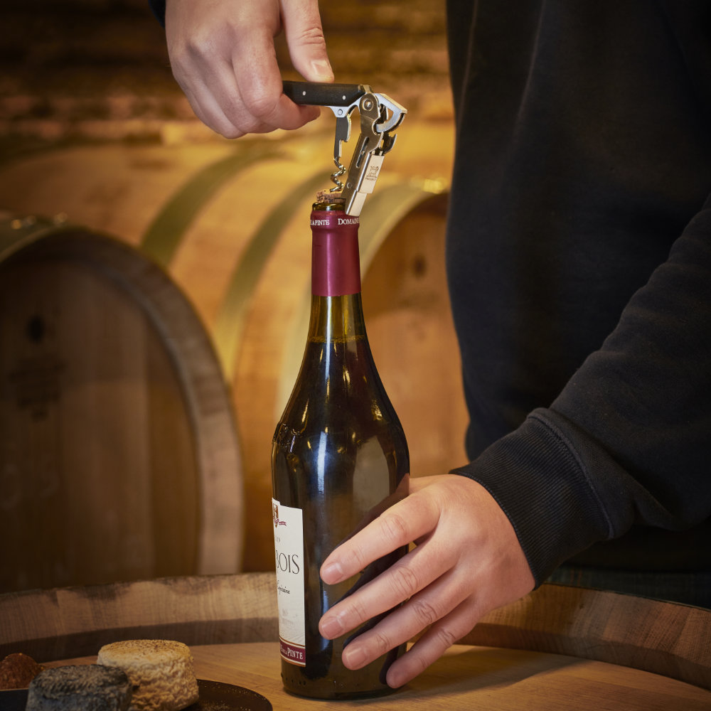 Peugeot Clavelin Sommelier's Corkscrew Opens Wine Bottles with Ease