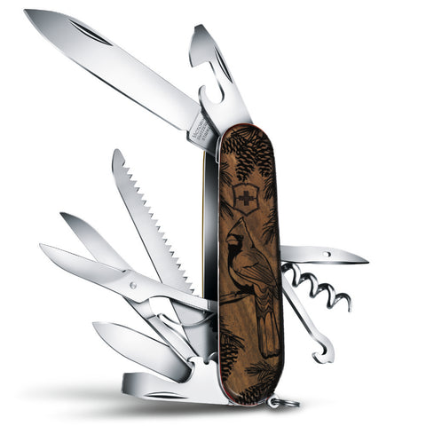  Personalized Huntsman Black Swiss Army Knife by Victorinox :  Sports & Outdoors