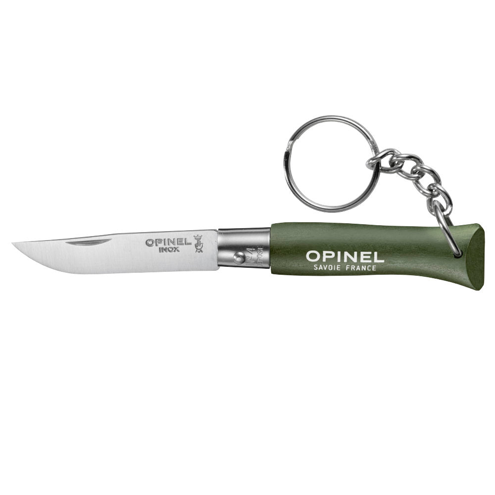 Opinel No.04 Colorama Stainless Steel Keychain Folding Knife