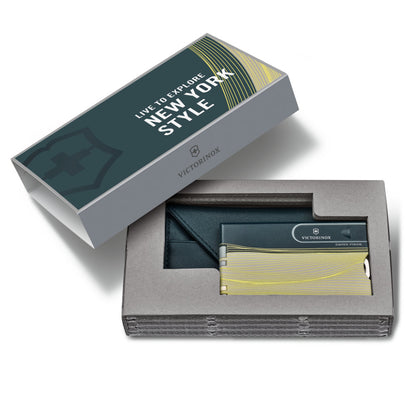 Victorinox SwissCard Classic Live to Explore Swiss Army Knife Presentation Box, New York