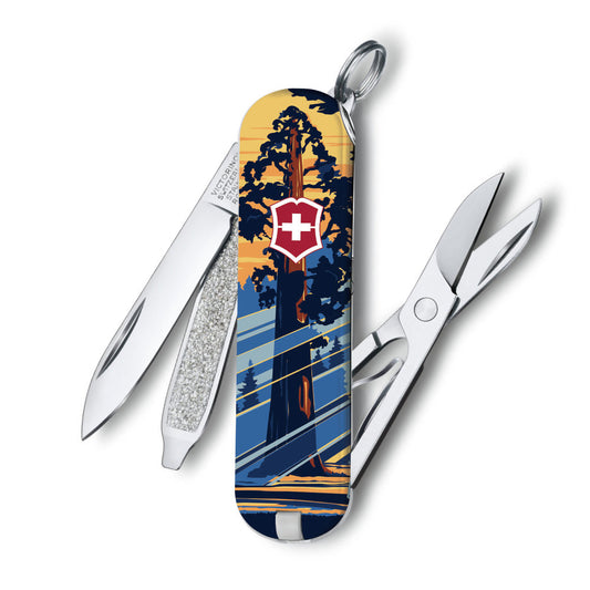 Victorinox General Grant National Park Poster Art Classic SD Swiss Army Knife at Swiss Knife Shop