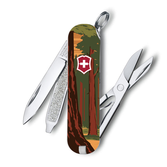 Victorinox Sequoia National Park Poster Art Classic SD Swiss Army Knife at Swiss Knife Shop