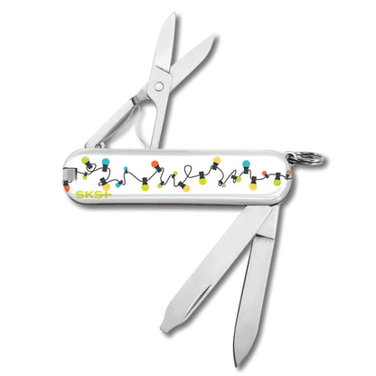 Victorinox Light It Up! Classic SD Exclusive Swiss Army Knife with Christmas Lights