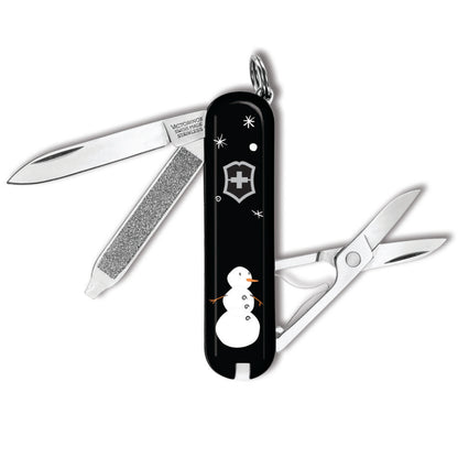 Victorinox Snowmen Classic SD Designer Swiss Army Knife at Swiss Knife Shop