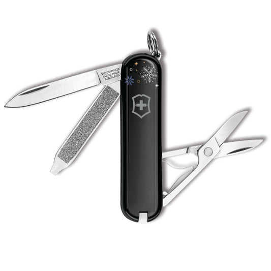 Victorinox Snow Flurries Classic SD Designer Swiss Army Knife Only at Swiss Knife Shop