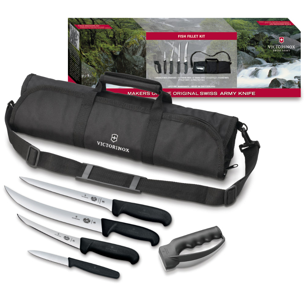 Victorinox Fibrox Pro 6-Piece Fish Fillet Knife Kit