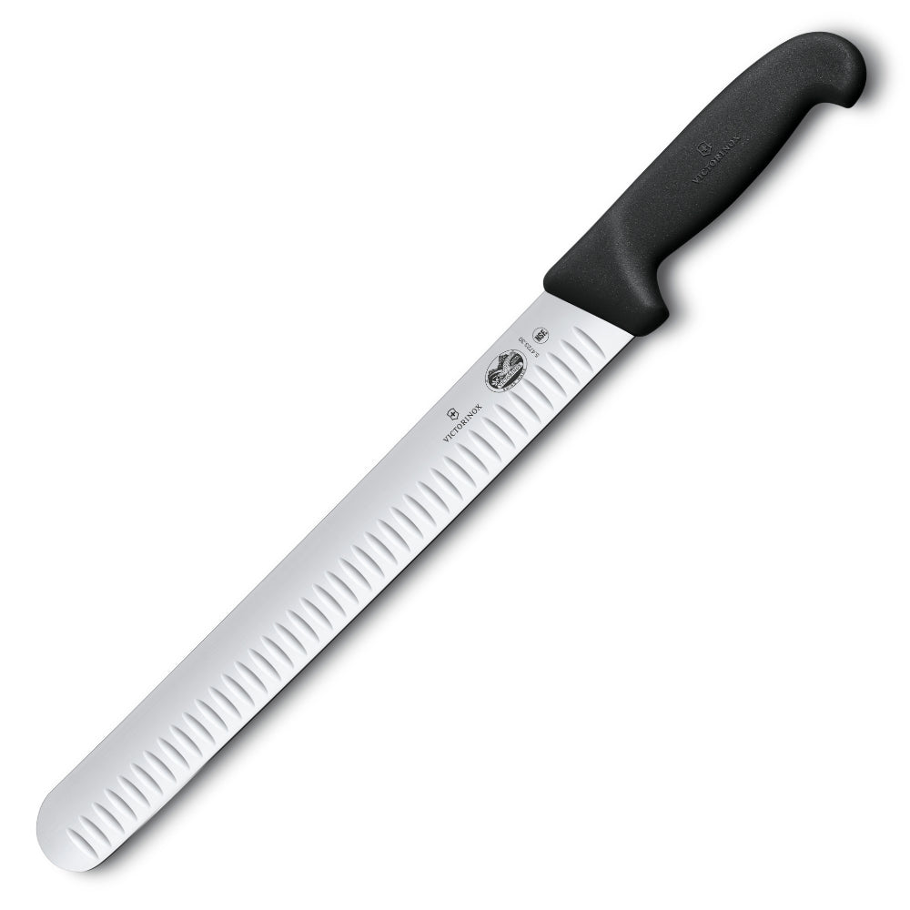 Victorinox Fibrox Pro 12" Granton Edge Wide Slicing Knife at Swiss Knife Shop