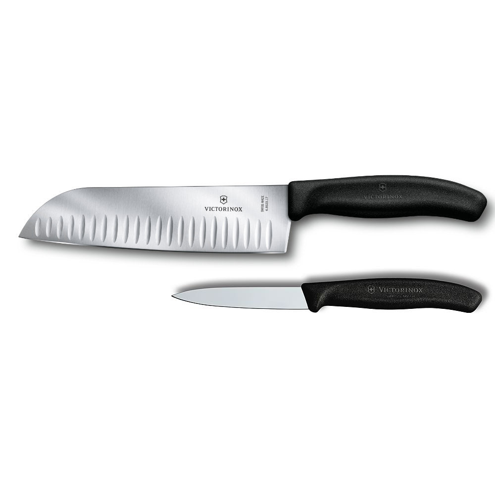 Swiss Classic 2-Piece Santoku Starter by Victorinox at Swiss Knife Shop