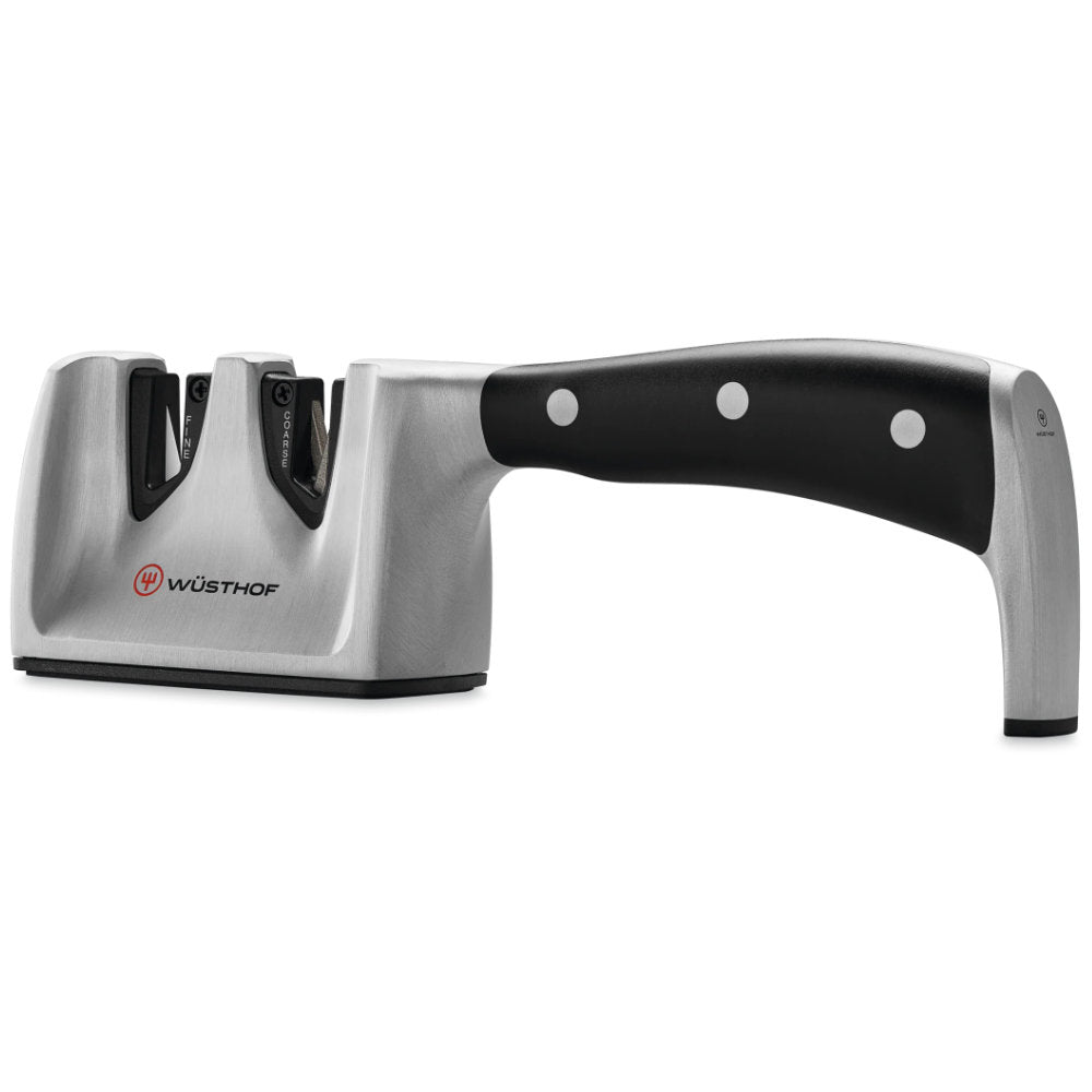 Wusthof Classic Ikon 2-Stage Knife Sharpener with 2 Coarsenesses