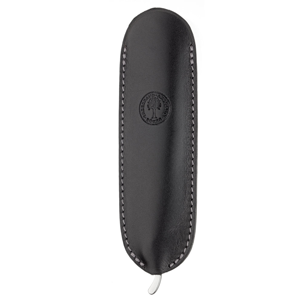 Boker Straight Razor Black Leather Sheath at Swiss Knife Shop