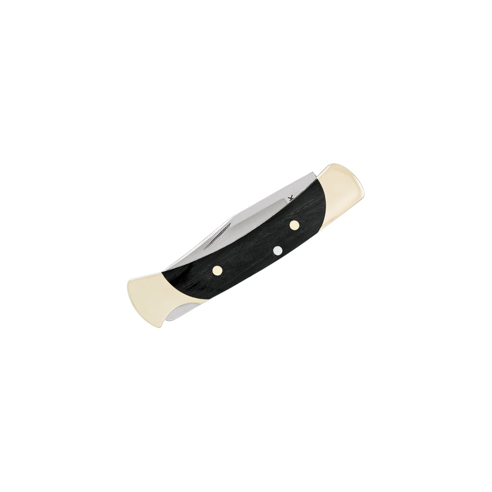 Buck 055 Folding Knife with Ebony Handle Folded Closed