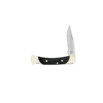 Buck 055 Folding Knife with Ebony Handle Half Open