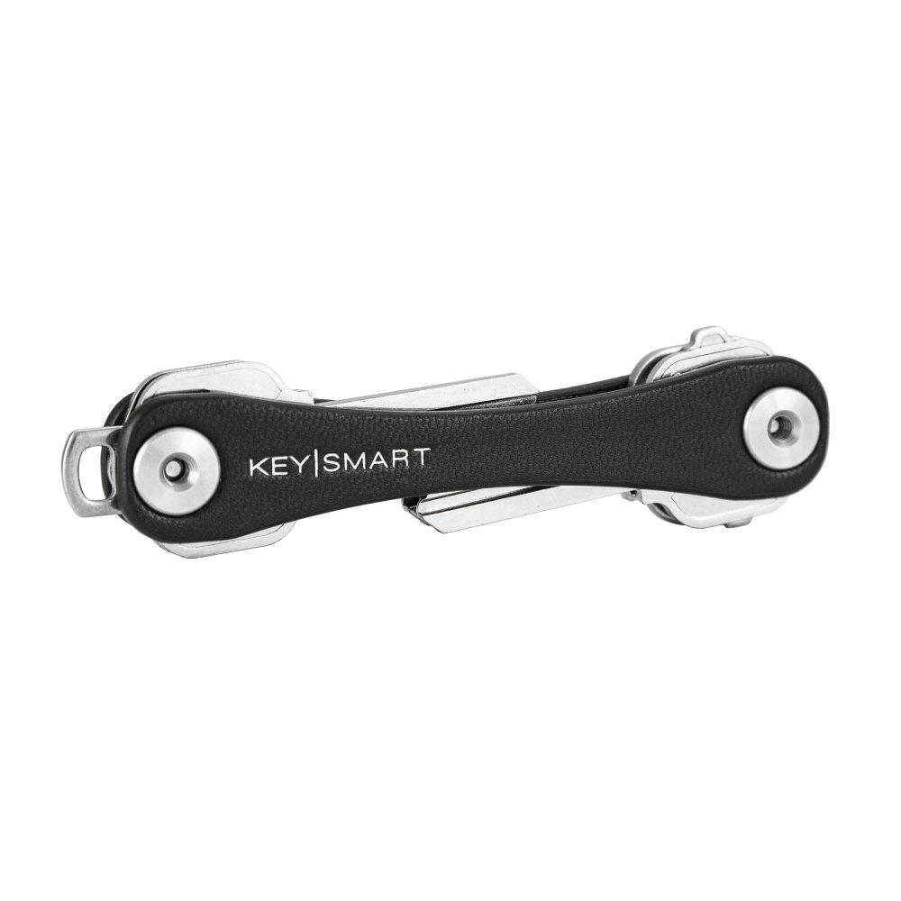 KeySmart Leather Key Holder Fully Loaded with Keys