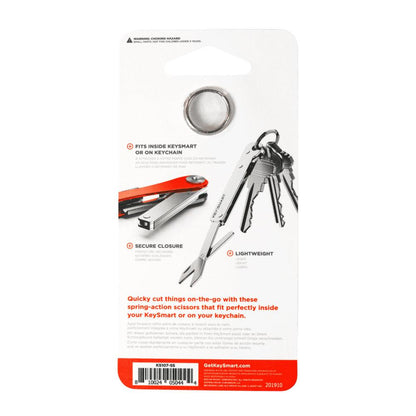 KeySmart Nano Scissors Package Back