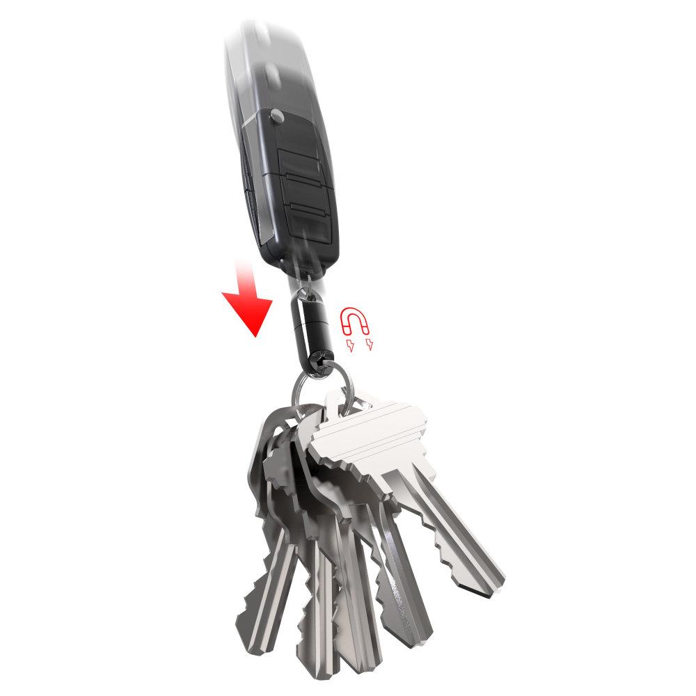 KeySmart MagConnect Magnetic Quick Disconnect on Key Fob