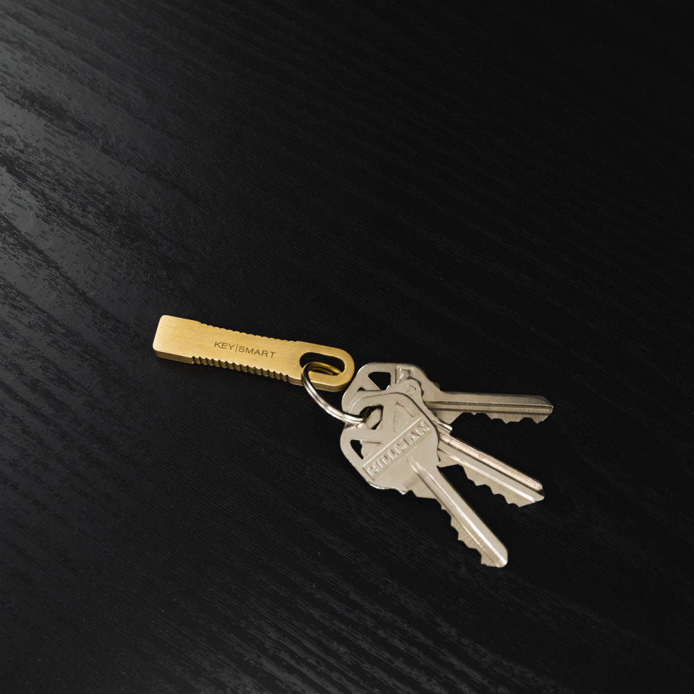 Keysmart CleanKey Keychain - Gold メンズ-