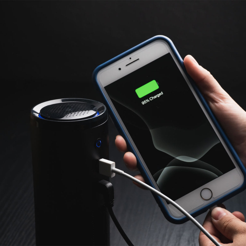 CleanAir UV Air Filter Features a USB Charger for Your Devices