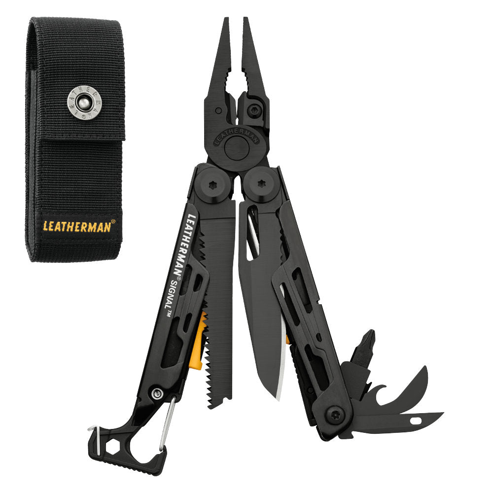 Leatherman Surge Black Multi-Tool with 4-Pocket Nylon Sheath at Swiss Knife  Shop