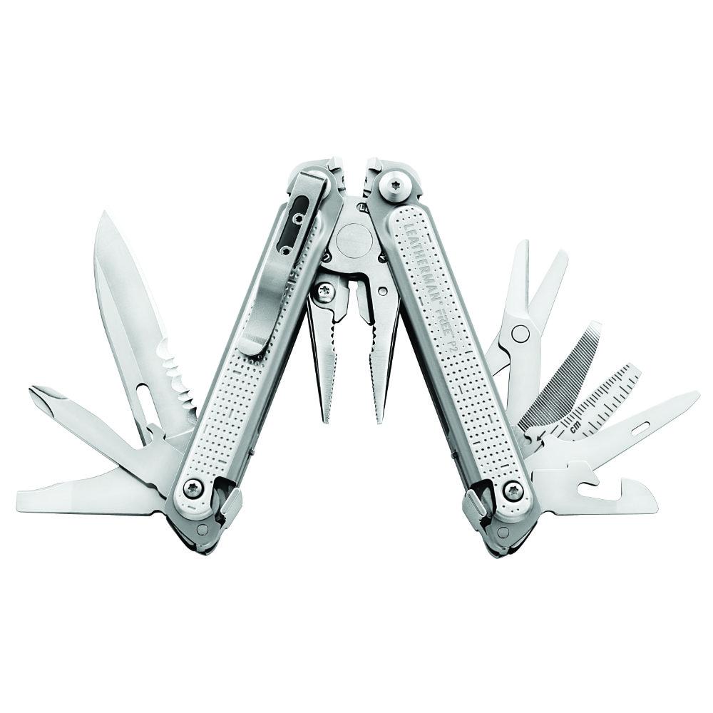 Leatherman FREE P2 Multipurpose Pliers Fanned with Pliers Closed