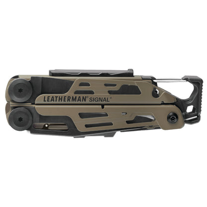 Leatherman Coyote Tan Signal Multi-Tool Closed