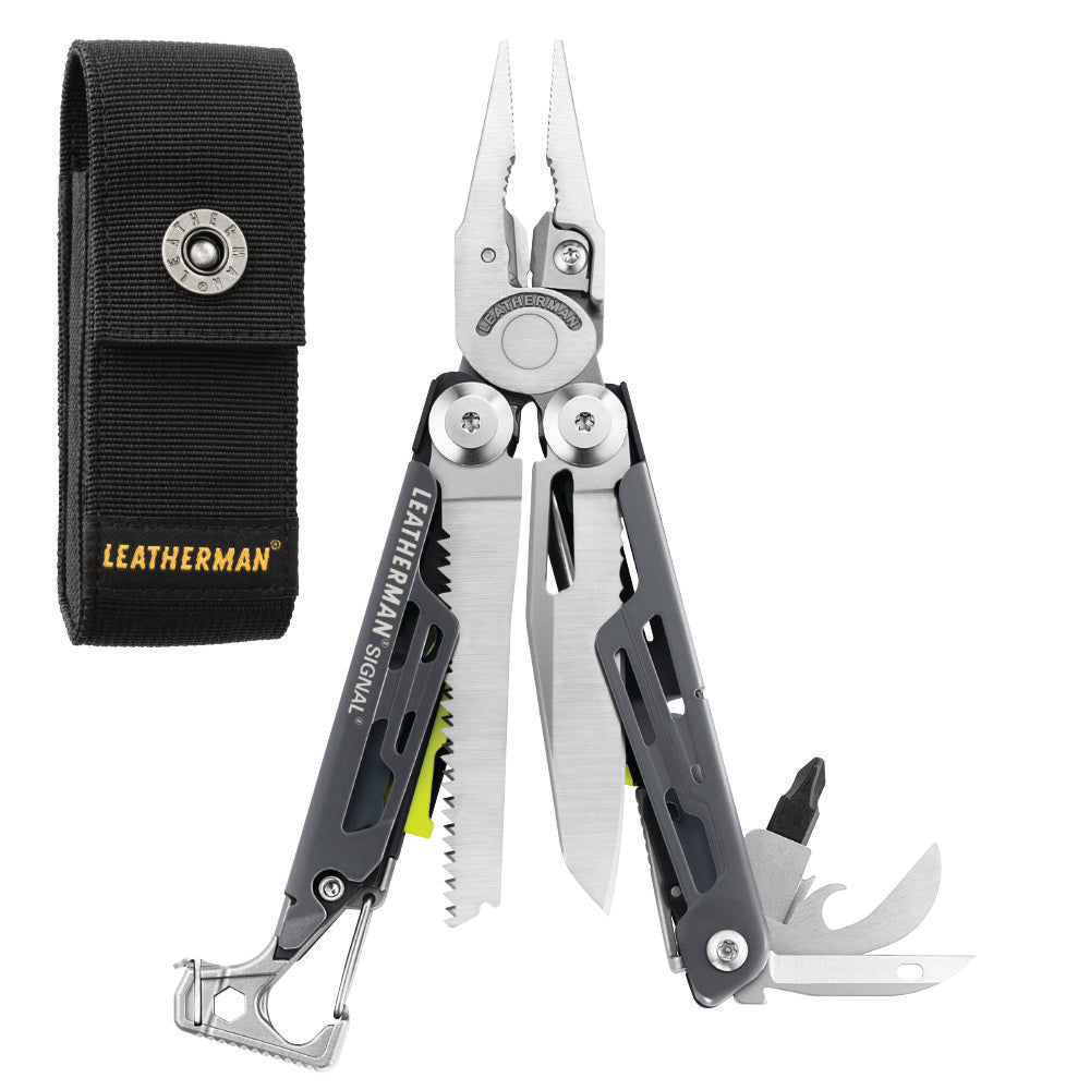 Leatherman Signal Grey Outdoor Adventure Tool