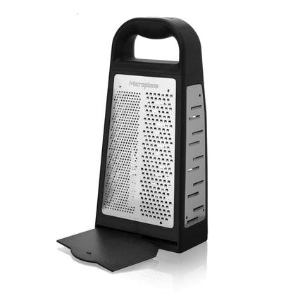 Microplane Elite Box Grater Fine, Coarse and Shaver Sides