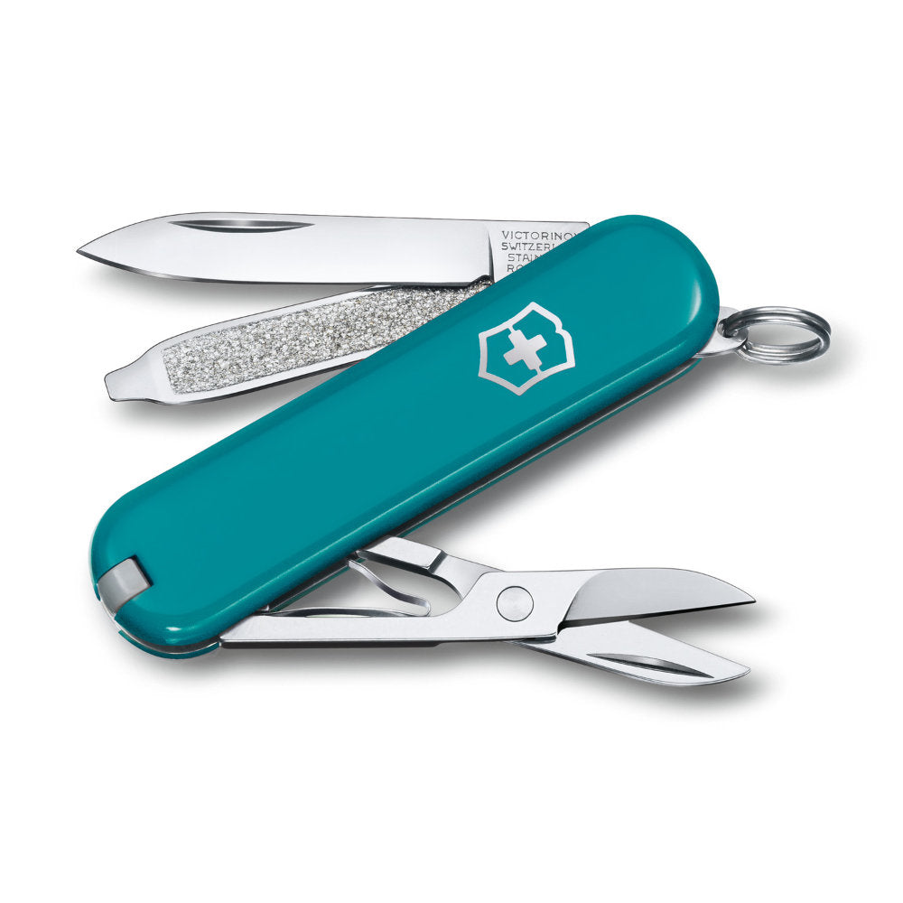 Teal Mountain Lake Classic SD Swiss Army Knife by Victorinox