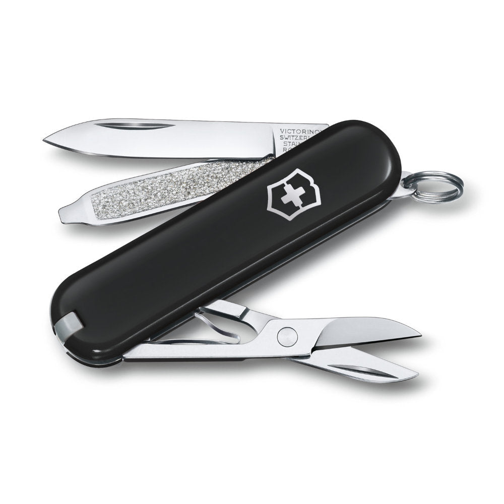 Black Dark Illusion Classic SD Swiss Army Knife by Victorinox