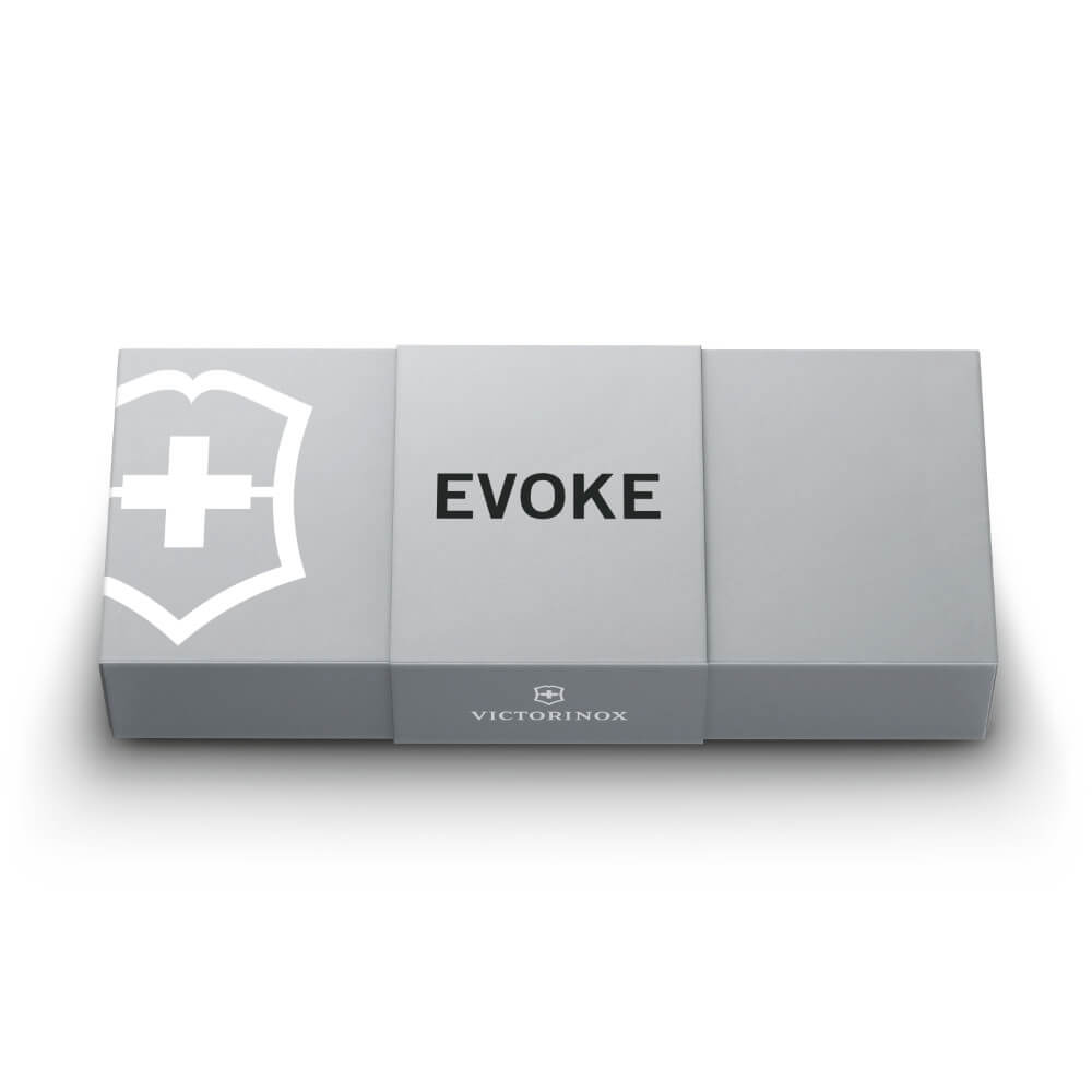 Victorinox Evoke BS Alox Lockblade Swiss Army Knife with Clip in Presentation Box