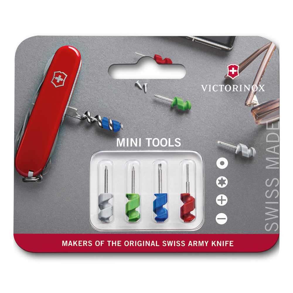 Swiss Army Knife Mini Tool 4-Piece Set in Package