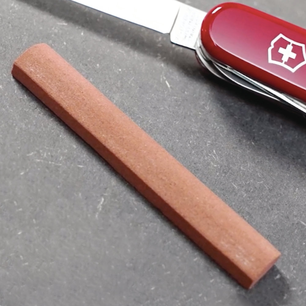 Swiss Army Sharpening Stone with Pouch – Swiss Knife Shop