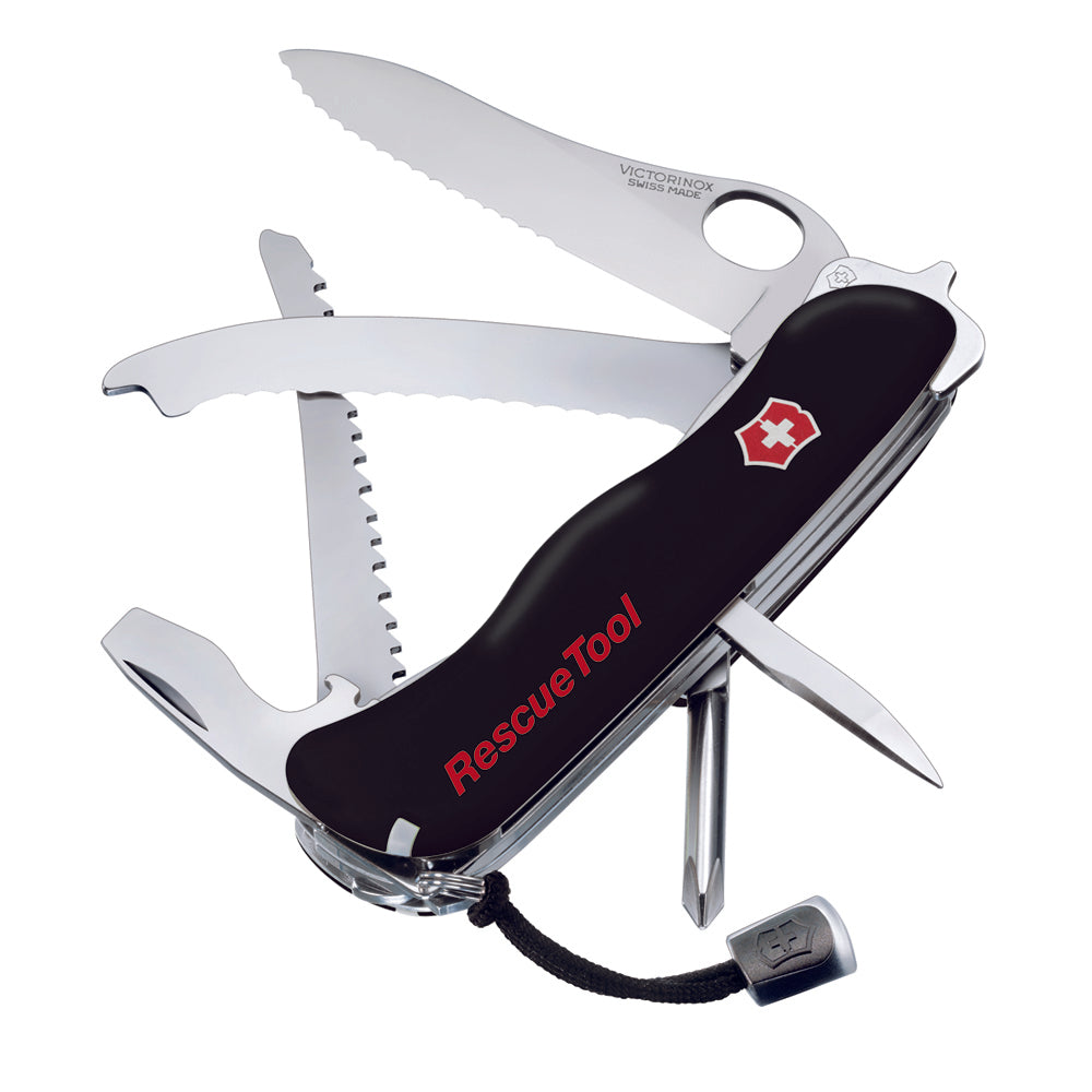 Victorinox RescueTool Swiss Army Knife Lockblade in Black