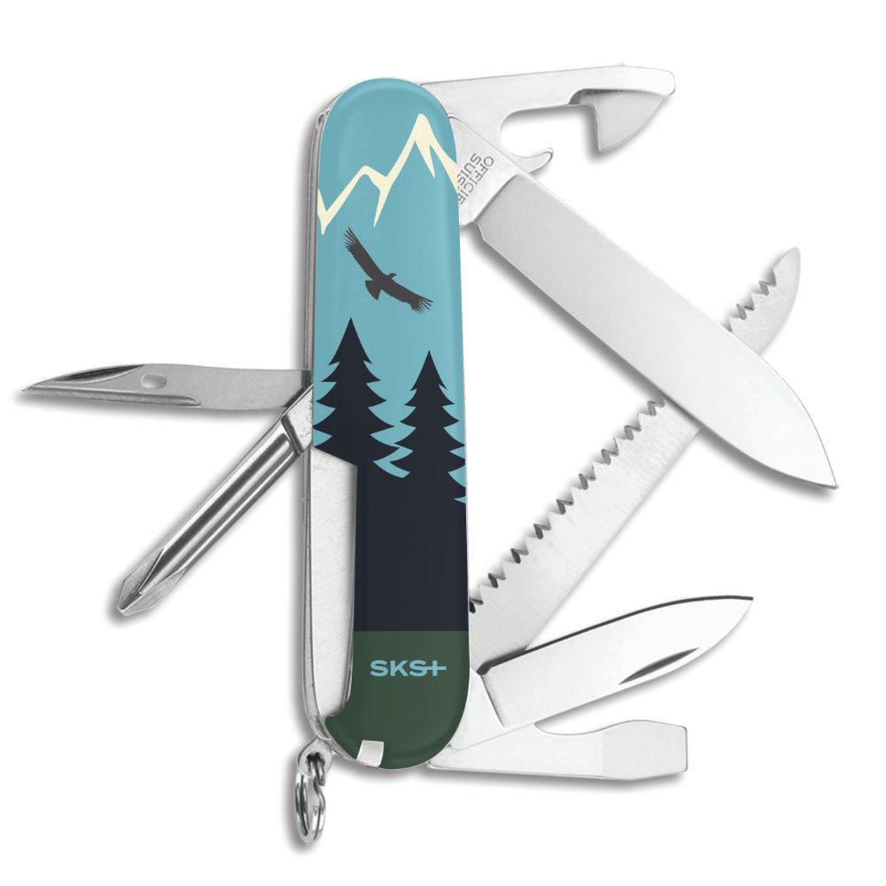 Victorinox Swiss Army Trekker Multi-Tool Pocket Knife & Free popular Gift