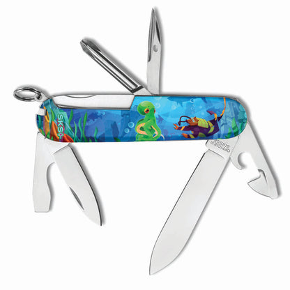 Scuba Bear Tinker Exclusive Swiss Army Knife at Swiss Knife Shop