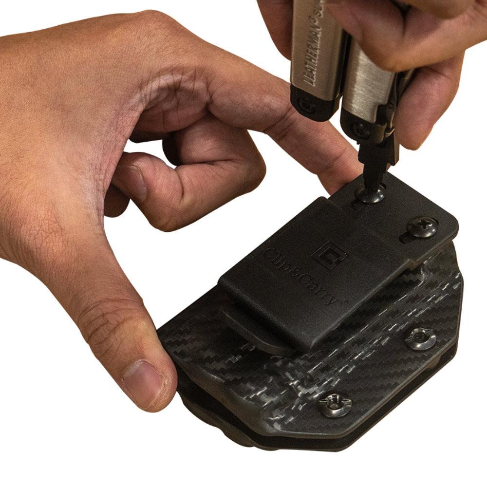 Clip and Carry Kydex Sheath Adjustment